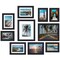Vittanly 10 Pack Picture Frames Collage Wall Decor, Gallery Wall Frame Set for Wall or Tabletop Display, Multi Sizes with Two 8x10, Four 5x7, and Four 4x6 Photo Frames, Black